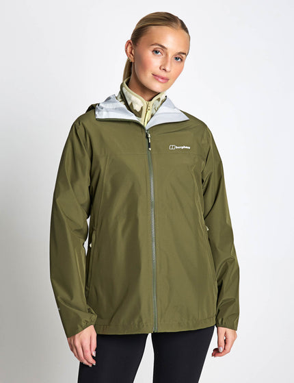 Berghaus Deluge Pro 3.0 Waterproof Jacket - Cheviot Greenimages1- The Sports Edit