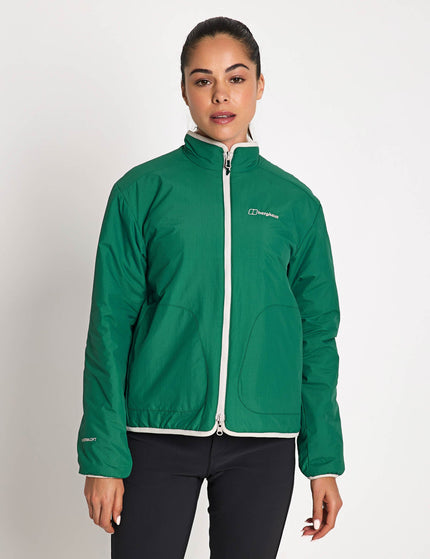 Berghaus Asperton Reversible Jacket - Meadow Green/Stoneimage2- The Sports Edit