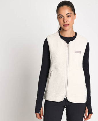 Hanby Relaxed Vest - Stone