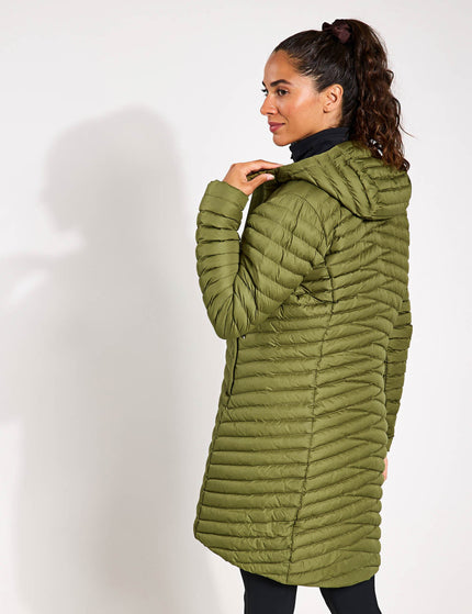 Berghaus Nula Micro Jacket Long - Oak Mossimage2- The Sports Edit