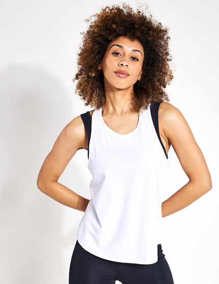 Beyond Yoga Powerbeyond Lite Resilient Tank - Lunar Whiteimage1- The Sports Edit