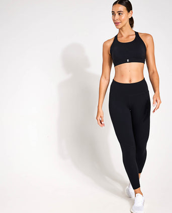 The 7/8 Power Leggings Set - Black