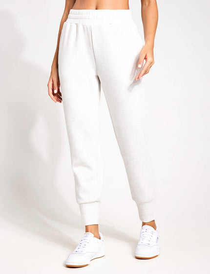 Varley The Slim Cuff Pant 27.5" - Ivory Marlimage1- The Sports Edit