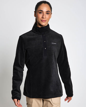 Benton Springs Half Snap Pullover - Black/Black