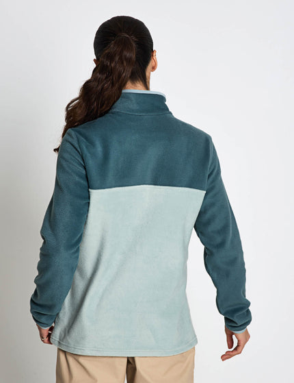Columbia Benton Springs Half Snap Pullover - Crushed Blue/Everblueimages2- The Sports Edit