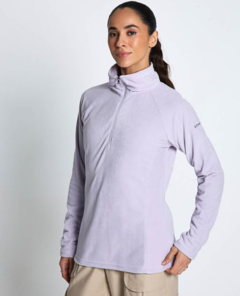 Glacial IV Half Zip Fleece - Lavender Pearl