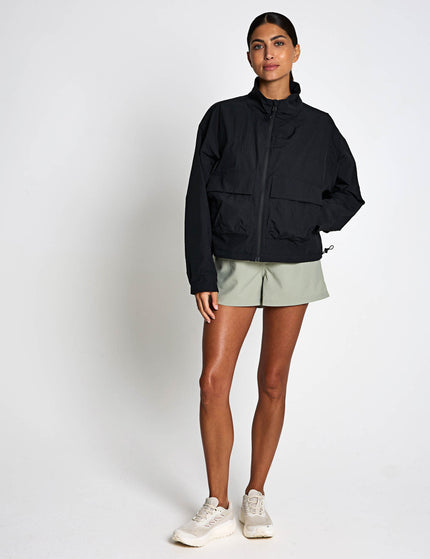 Columbia Paracutie Cropped Cargo Windbreaker - Blackimages4- The Sports Edit