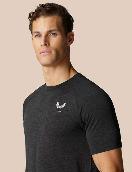 Castore Seamless Short Sleeve T-Shirt - Black/Whiteimage6- The Sports Edit