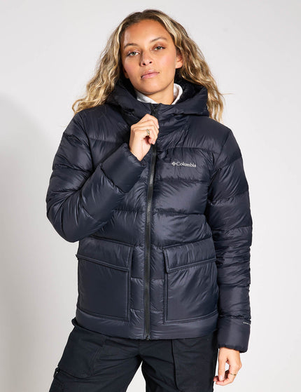 Columbia Harmony Falls Hooded Down Jacket - Blackimage1- The Sports Edit