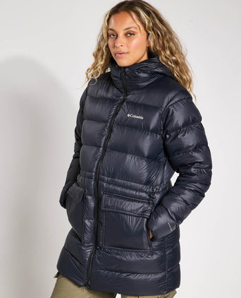 Harmony Falls Hooded Mid Down Jacket - Black