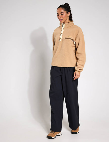Columbia Helvetia II Cropped Sherpa Half Snap Fleece - Canoeimage4- The Sports Edit