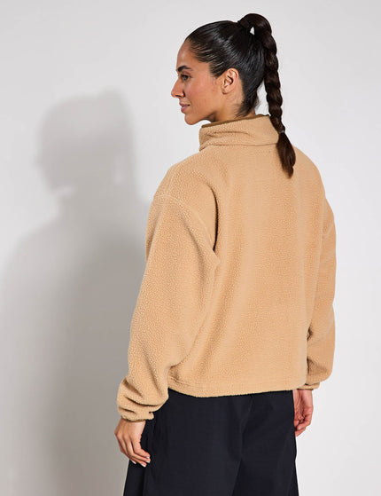 Columbia Helvetia II Cropped Sherpa Half Snap Fleece - Canoeimage2- The Sports Edit