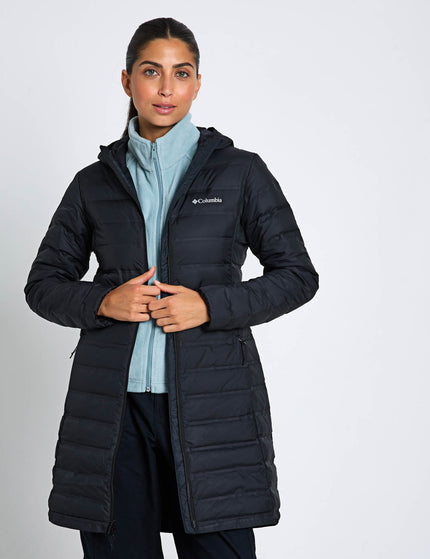 Columbia Lake 22 II Down Long Hooded Jacket - Blackimages1- The Sports Edit