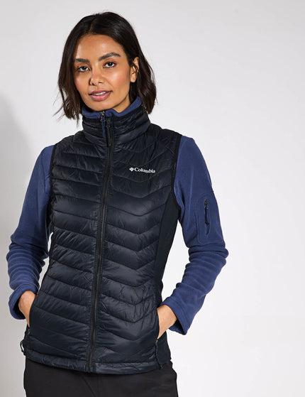 Columbia Powder Pass II Hybrid Puffer Gilet - Blackimage1- The Sports Edit