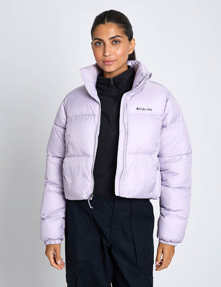 Columbia Puffect II Cropped Puffer Jacket - Lavender Pearlimage1- The Sports Edit