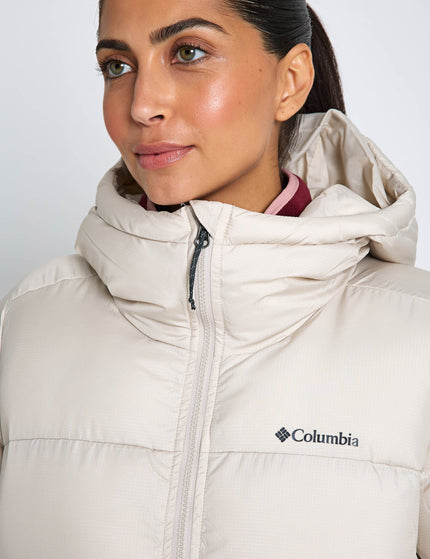 Columbia Puffect II Hooded Mid Puffer Jacket - Dark Stoneimage4- The Sports Edit