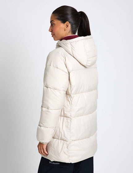 Columbia Puffect II Hooded Mid Puffer Jacket - Dark Stoneimage2- The Sports Edit