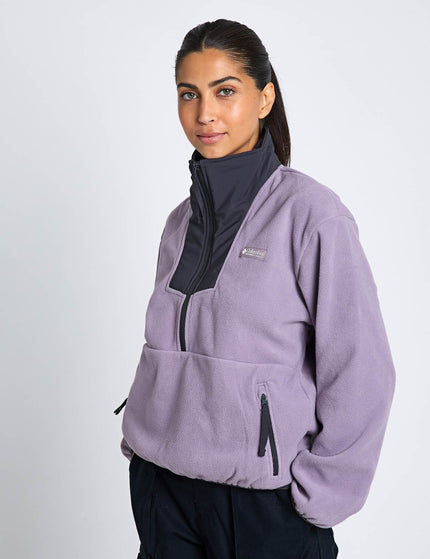 Columbia Sequoia Grove 1/2 Zip Fleece - Shale Purple/Sharkimages1- The Sports Edit