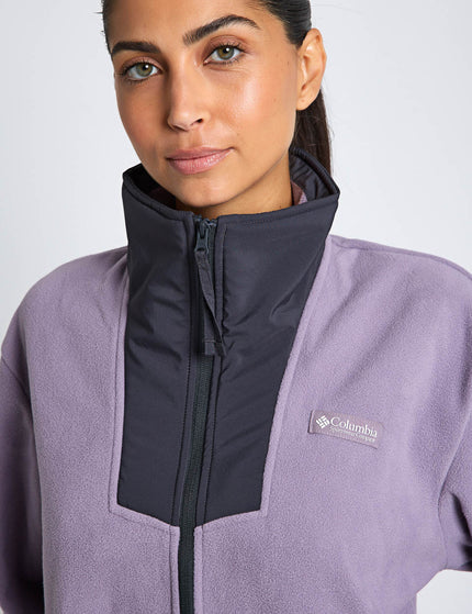 Columbia Sequoia Grove 1/2 Zip Fleece - Shale Purple/Sharkimages3- The Sports Edit