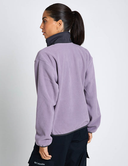 Columbia Sequoia Grove 1/2 Zip Fleece - Shale Purple/Sharkimages2- The Sports Edit