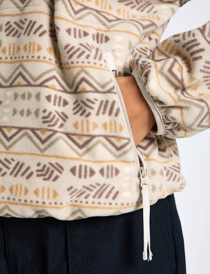 Columbia Sequoia Grove Printed Half Zip Fleece - Dark Stone Horizonsimages4- The Sports Edit