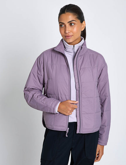 Columbia Sienna Hill Quilted Jacket - Shale Purpleimage1- The Sports Edit