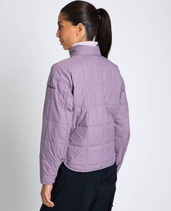 Sienna Hill Quilted Jacket - Shale Purple