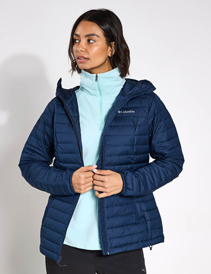 Columbia Silver Falls II Hooded Insulated Jacket - Collegiate Navyimage1- The Sports Edit