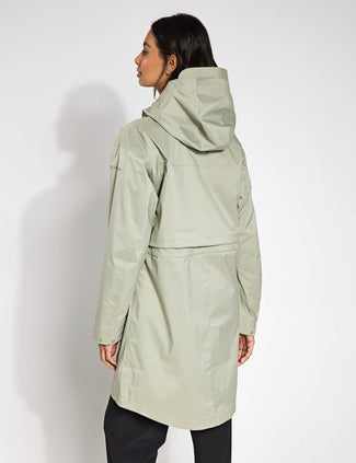 Weekend Adventure II Long Waterproof Jacket - Safari