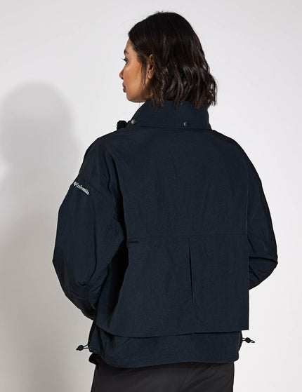 Columbia Paracutie II Hooded Windbreaker - Blackimage2- The Sports Edit