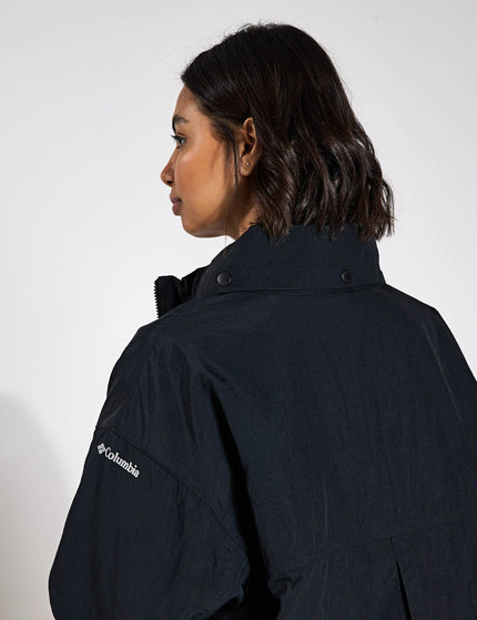 Columbia Paracutie II Hooded Windbreaker - Blackimage4- The Sports Edit