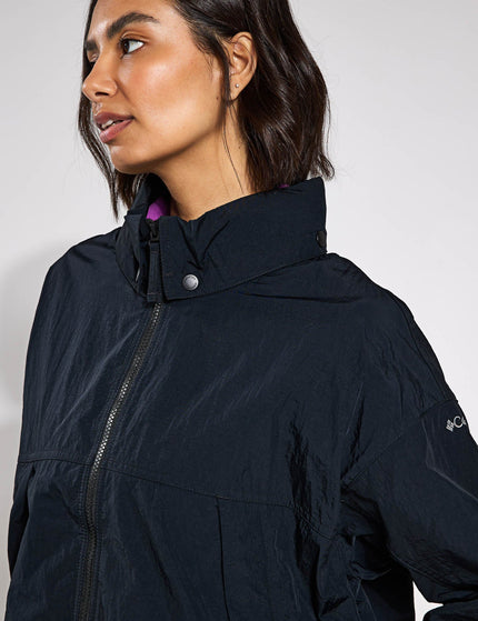 Columbia Paracutie II Hooded Windbreaker - Blackimage5- The Sports Edit