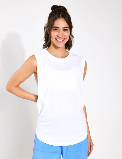 FP Movement Spin Tank - Whiteimage1- The Sports Edit
