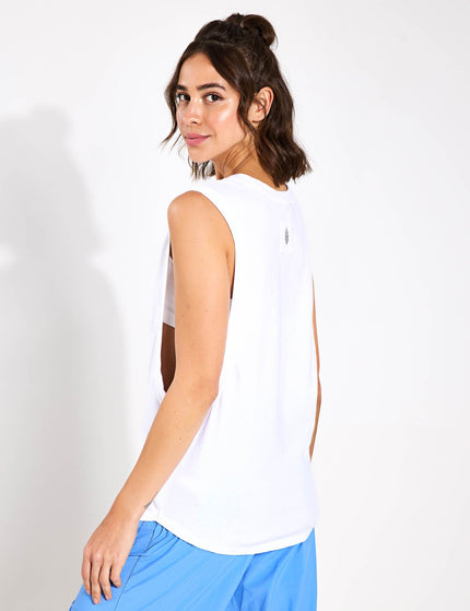 FP Movement Spin Tank - Whiteimage2- The Sports Edit