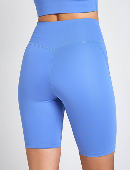 Girlfriend Collective High Waisted Bike Short - Periwinkleimage2- The Sports Edit