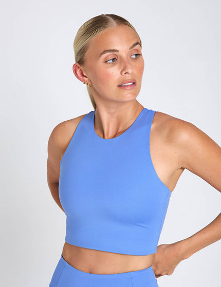 Girlfriend Collective Dylan Bra - Periwinkleimage1- The Sports Edit