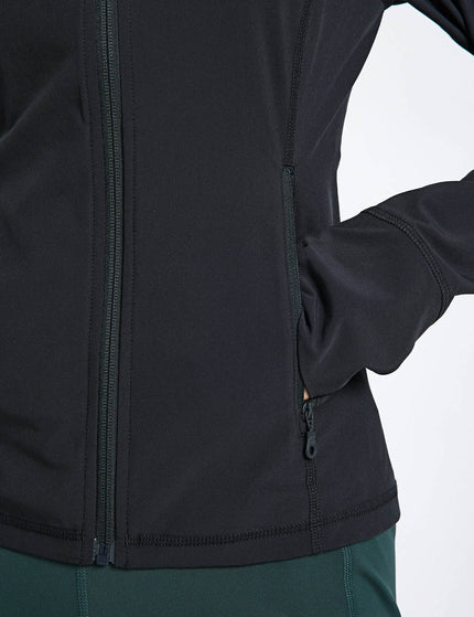 Girlfriend Collective Estrella Fitted Jacket - Blackimages4- The Sports Edit