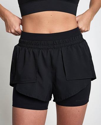 Fallon Trail Shorts - Black