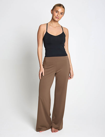 Girlfriend Collective FLOAT Ballet V-Neck Tank - Blackimages5- The Sports Edit