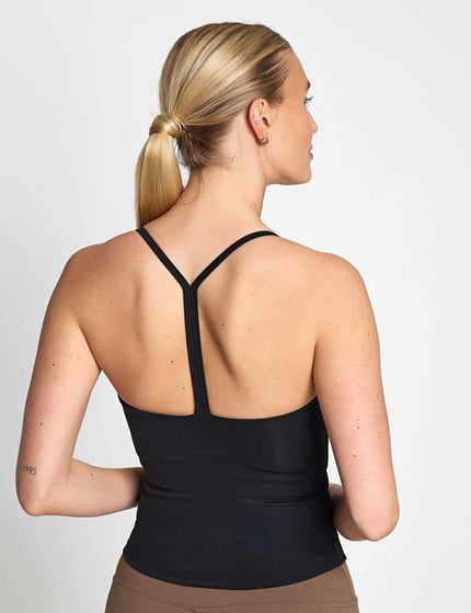 Girlfriend Collective FLOAT Ballet V-Neck Tank - Blackimages2- The Sports Edit