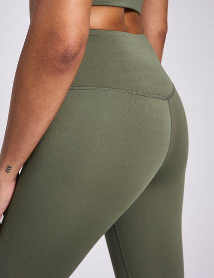 Girlfriend Collective FLOAT High Waisted Legging - Cured Greenimage3- The Sports Edit