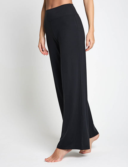 Girlfriend Collective Jada Straight Leg Pant - Blackimages1- The Sports Edit