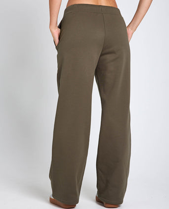 Millie Straight Leg Sweatpant - Mink