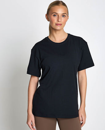 ReSet Relaxed Workout Tee - Black