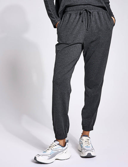 Girlfriend Collective ReSet Jogger - Moon Heatherimage1- The Sports Edit