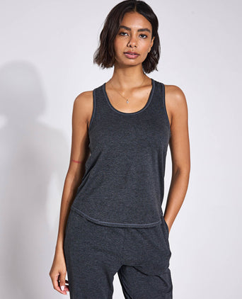ReSet Relaxed Tank - Moon Heather