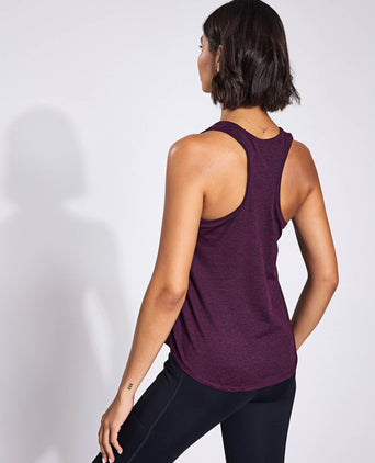 ReSet Relaxed Tank - Plum Heather