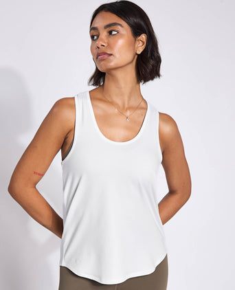 ReSet Relaxed Tank - White