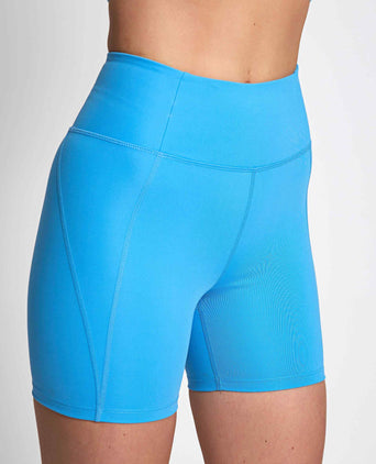 High Waisted Run Short - Haze