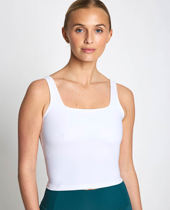 Tommy Tank - Bright White